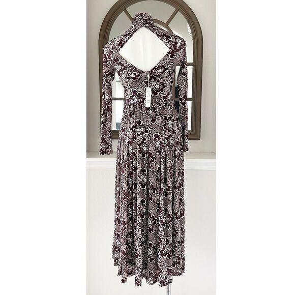 Rebecca Taylor Rochelle Printed Mock Neck Dress, New, Size S - Picture 1 of 6